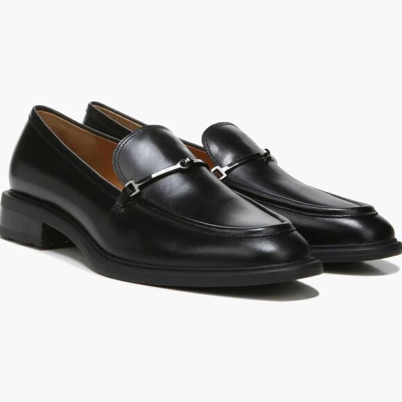 Franco Sarto Eda Bit Buckle Leather Loafers (WIDE) - Picture 11 of 13